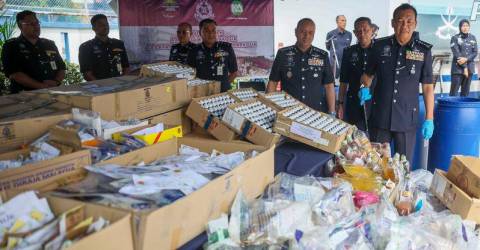 Pahang police to dispose of drugs worth over RM500,000 Pahang police to dispose of drugs worth over RM500,000