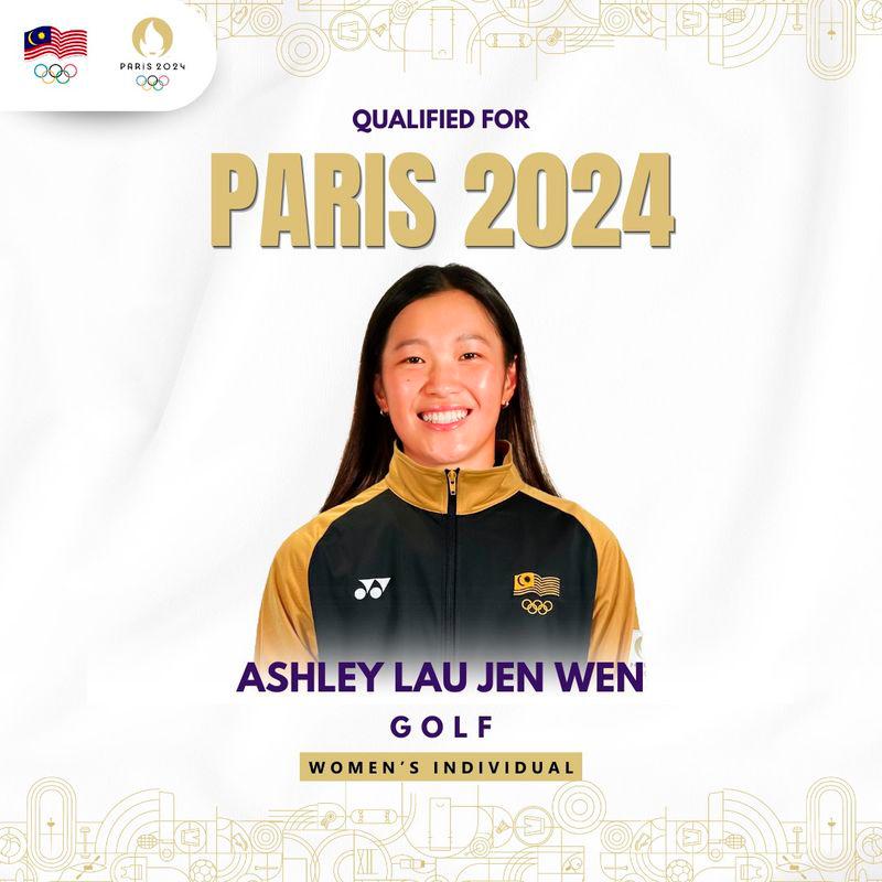 Pemain golf Ashley Lau akan beraksi di Paris 2024 Pemain golf Ashley Lau akan beraksi di Paris 2024