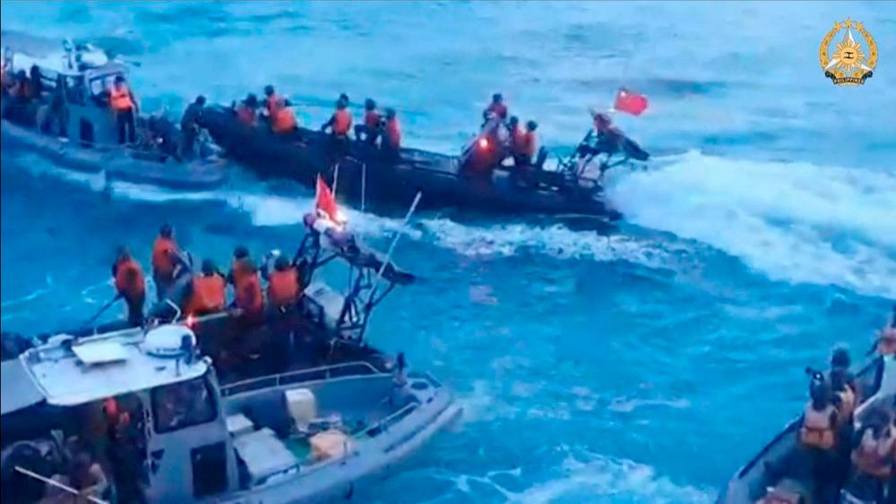 Philippines has not sought US resupply support in China dispute Philippines has not sought US resupply support in China dispute