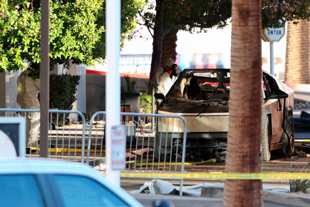Police identify driver of exploded Tesla Cybertruck as US Army soldier Police identify driver of exploded Tesla Cybertruck as US Army soldier
