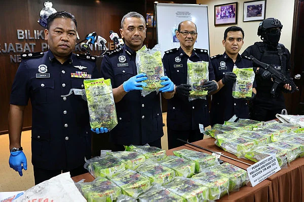 Police_cripple_drug_syndicate_with_RM1_56_million_syabu_seizure Police cripple drug syndicate with RM1.56 million syabu seizure
