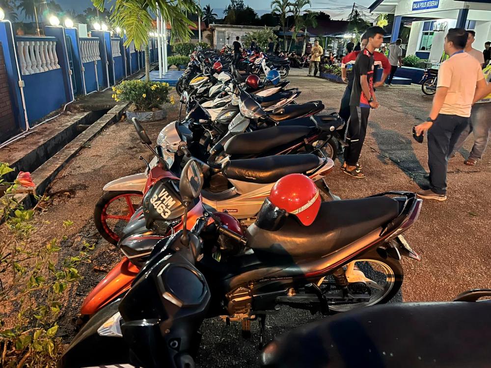 Polis sita 113 motosikal dalam Op Samseng Jalanan