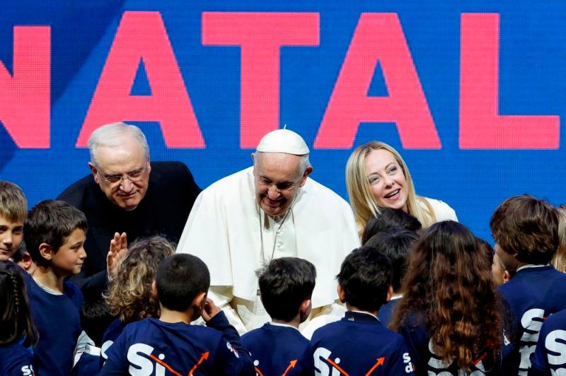 Pope says only rich can afford to have children in Italy Pope says only rich can afford to have children in Italy
