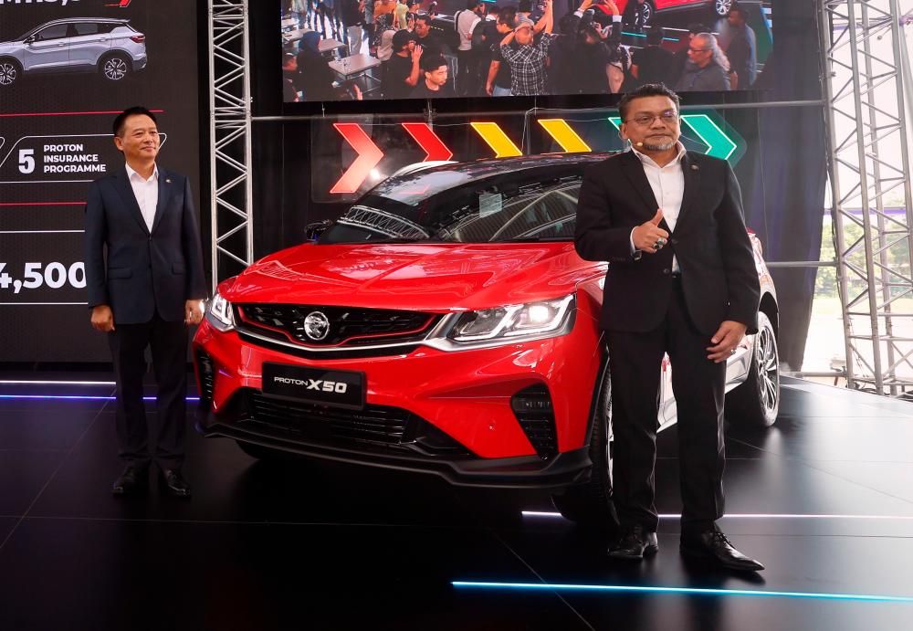 Proton sasar jual 2,500 unit model baharu Proton X50 2024 sebulan Proton sasar jual 2,500 unit model baharu Proton X50 2024 sebulan