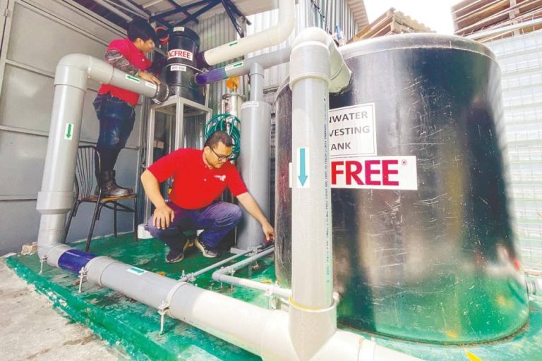 Rainwater harvesting option as green alternative