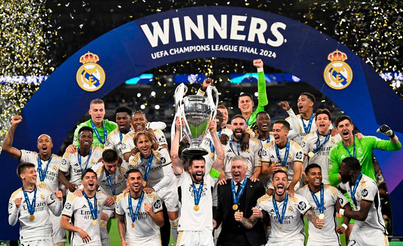 Real Madrid defy Dortmund to win 15th Champions League Real Madrid defy Dortmund to win 15th Champions League