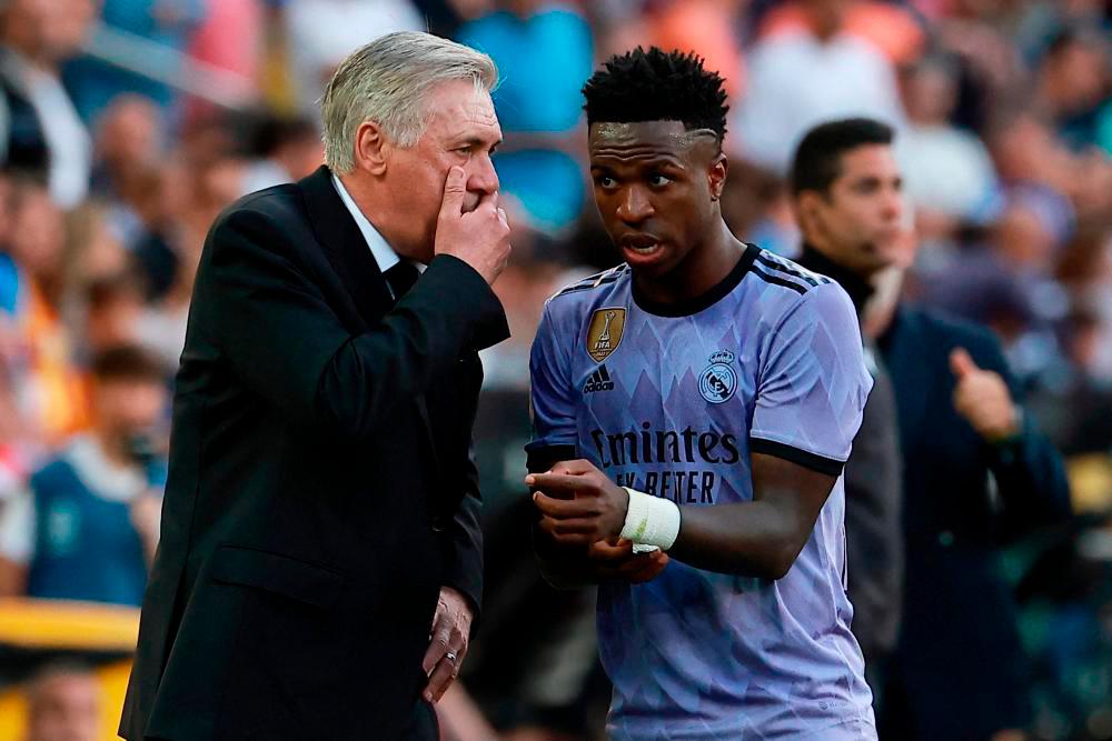 Real Madrid still without Vinicius for Sevilla trip: Ancelotti
