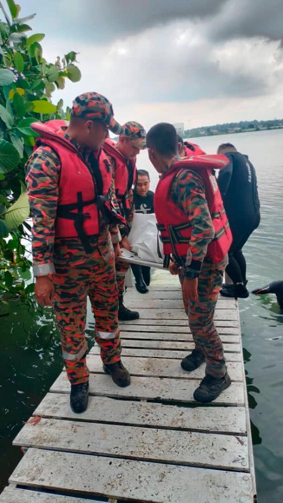 Remaja lemas ketika berenang bersama rakan di tasik Remaja lemas ketika berenang bersama rakan di tasik