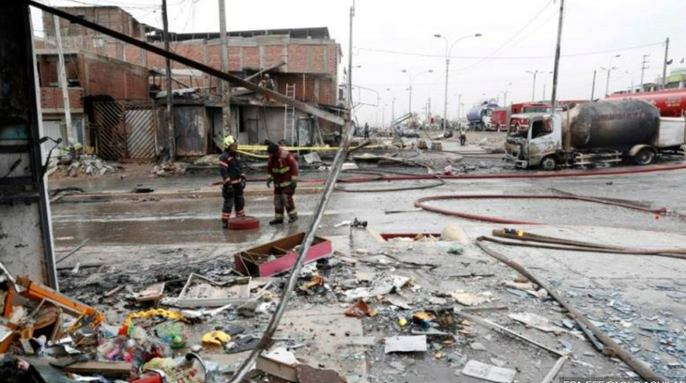 Reports: Explosion in Lima leaves at least 15 people injured Reports: Explosion in Lima leaves at least 15 people injured