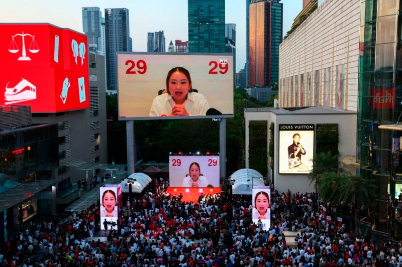 Rise of Thailand’s youth party reflects still potent protest demands