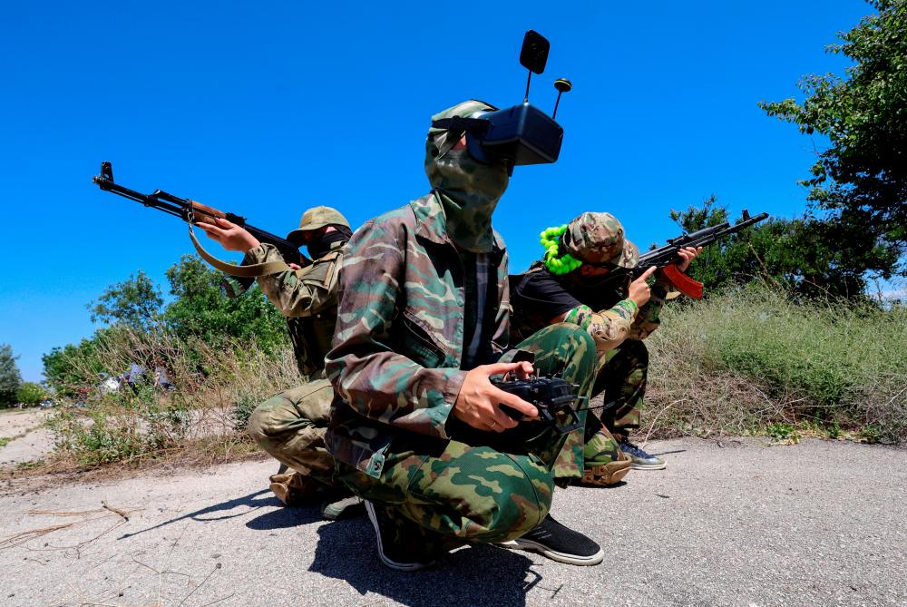 Russia says more Ukrainian drones downed over Crimea