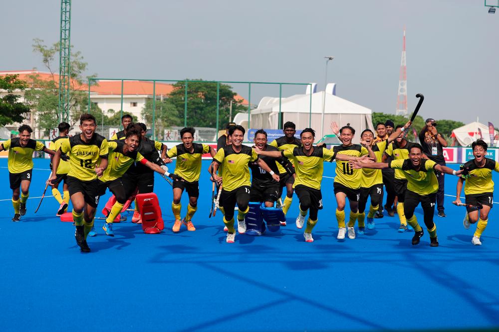 SEA Games: Malaysian hockey team crush S’pore to clinch gold 