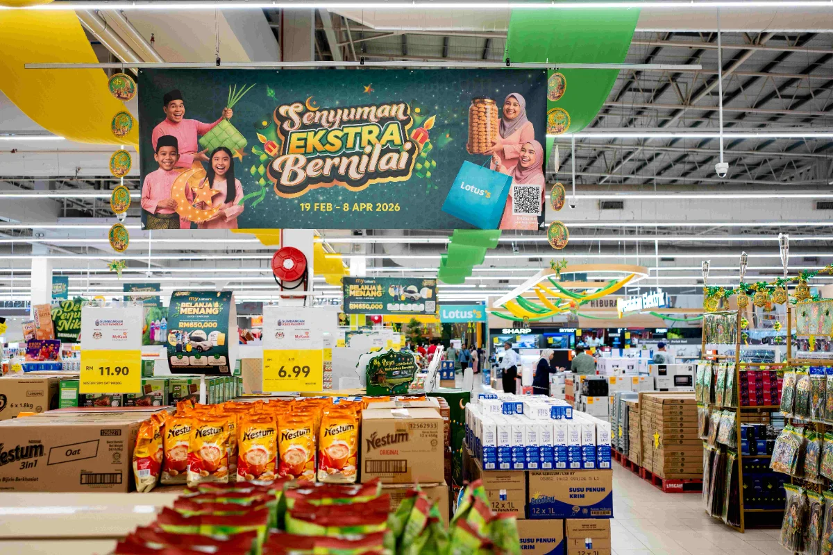 Lotus’s Malaysia RamRaya 2026 campaign blends festive savings with community-giving