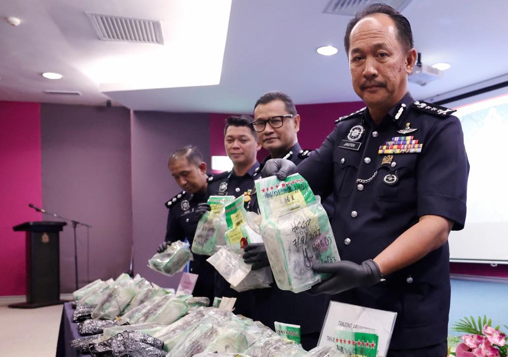 Sabah police seize over 50 kg of drugs worth RM3m Sabah police seize over 50 kg of drugs worth RM3m