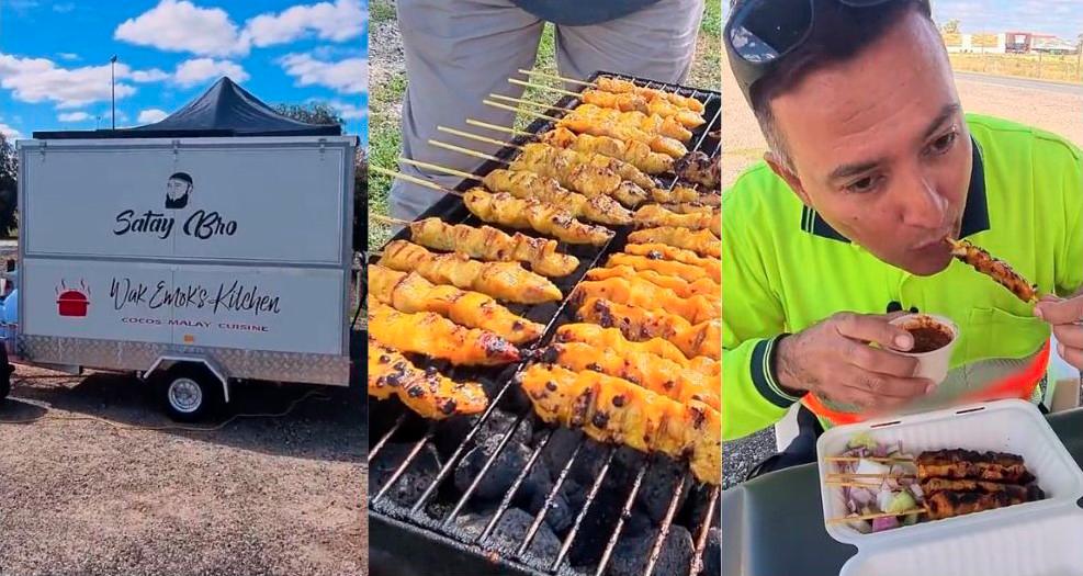 Sabahan couple’s satay a hit in Perth, sold at RM7 a stick