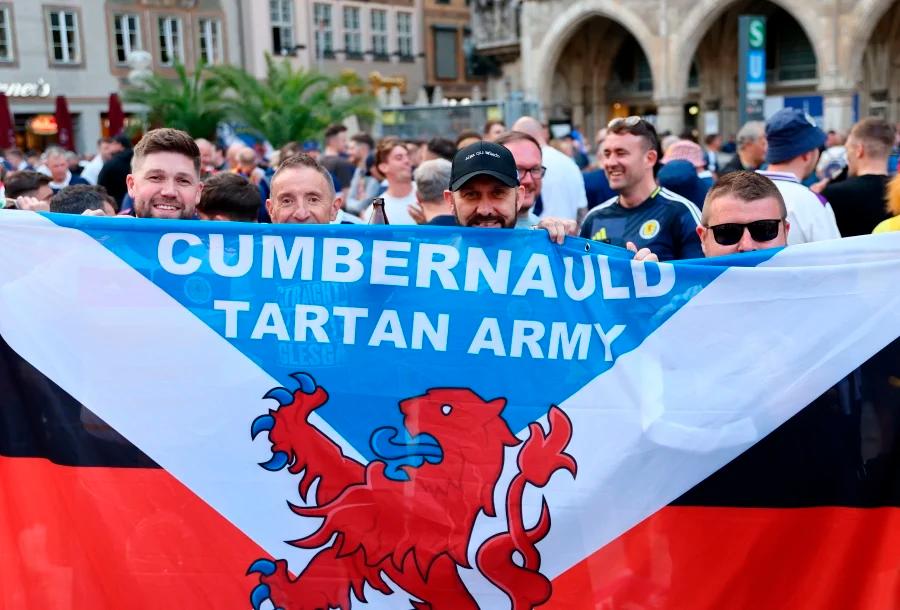 Scotland’s Tartan Army kicks off Euro 2024 in high sprits Scotland’s Tartan Army kicks off Euro 2024 in high sprits