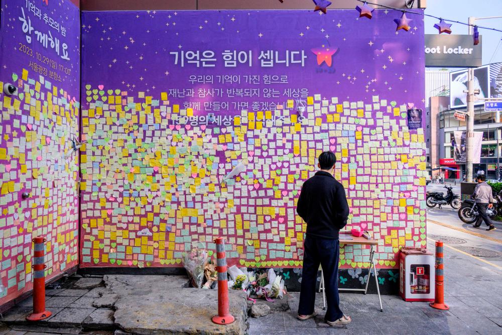 Seoul creates memorial at site of deadly 2022 crowd crush