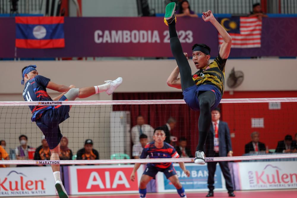 Sepak takraw: M’sia set up repeat of men’s doubles final against Indonesia Sepak takraw: M’sia set up repeat of men’s doubles final against Indonesia