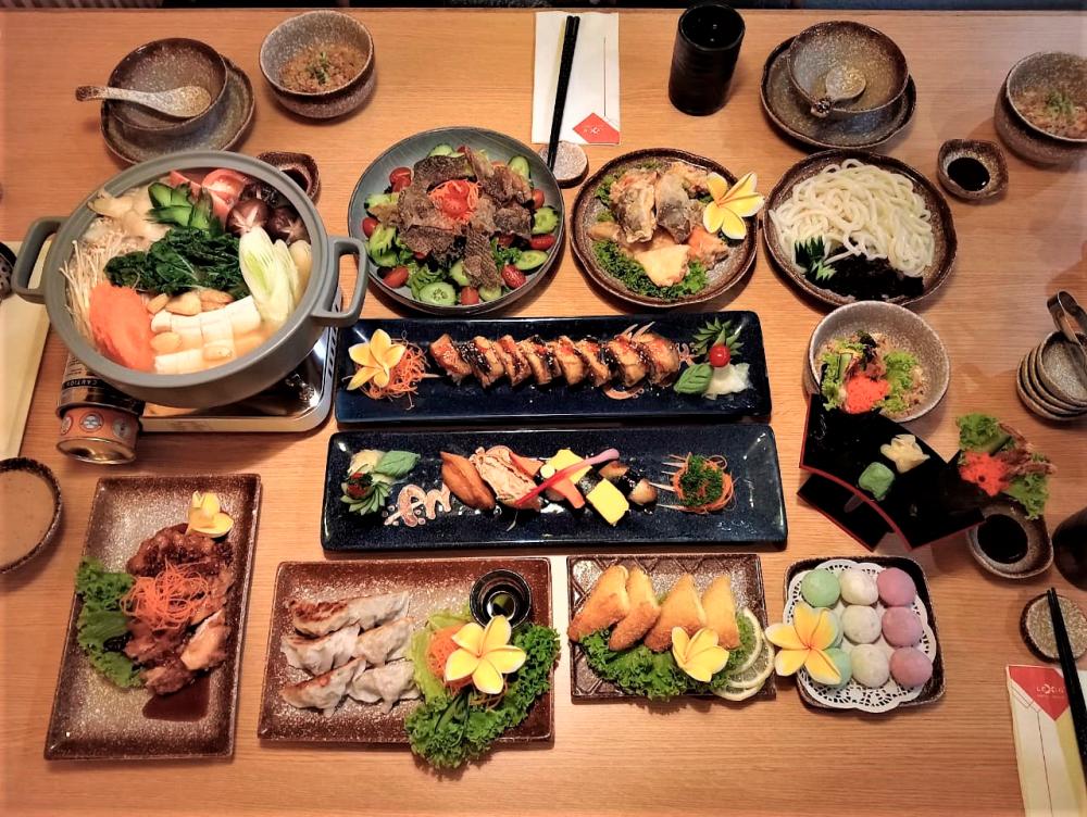 Serenity amid culinary artistry