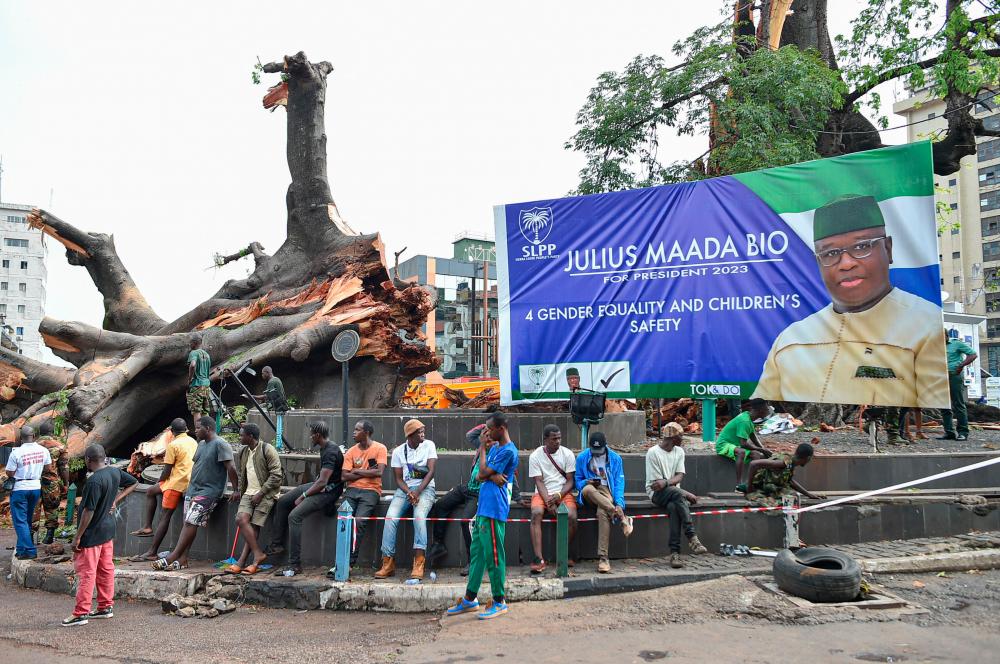 Sierra Leone’s symbolic ‘Cotton Tree’ destroyed in rain storm Sierra Leone’s symbolic ‘Cotton Tree’ destroyed in rain storm