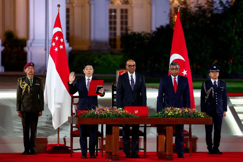 Singapore's Wong takes oath of office to become PM (Updated) Singapore's Wong takes oath of office to become PM (Updated)