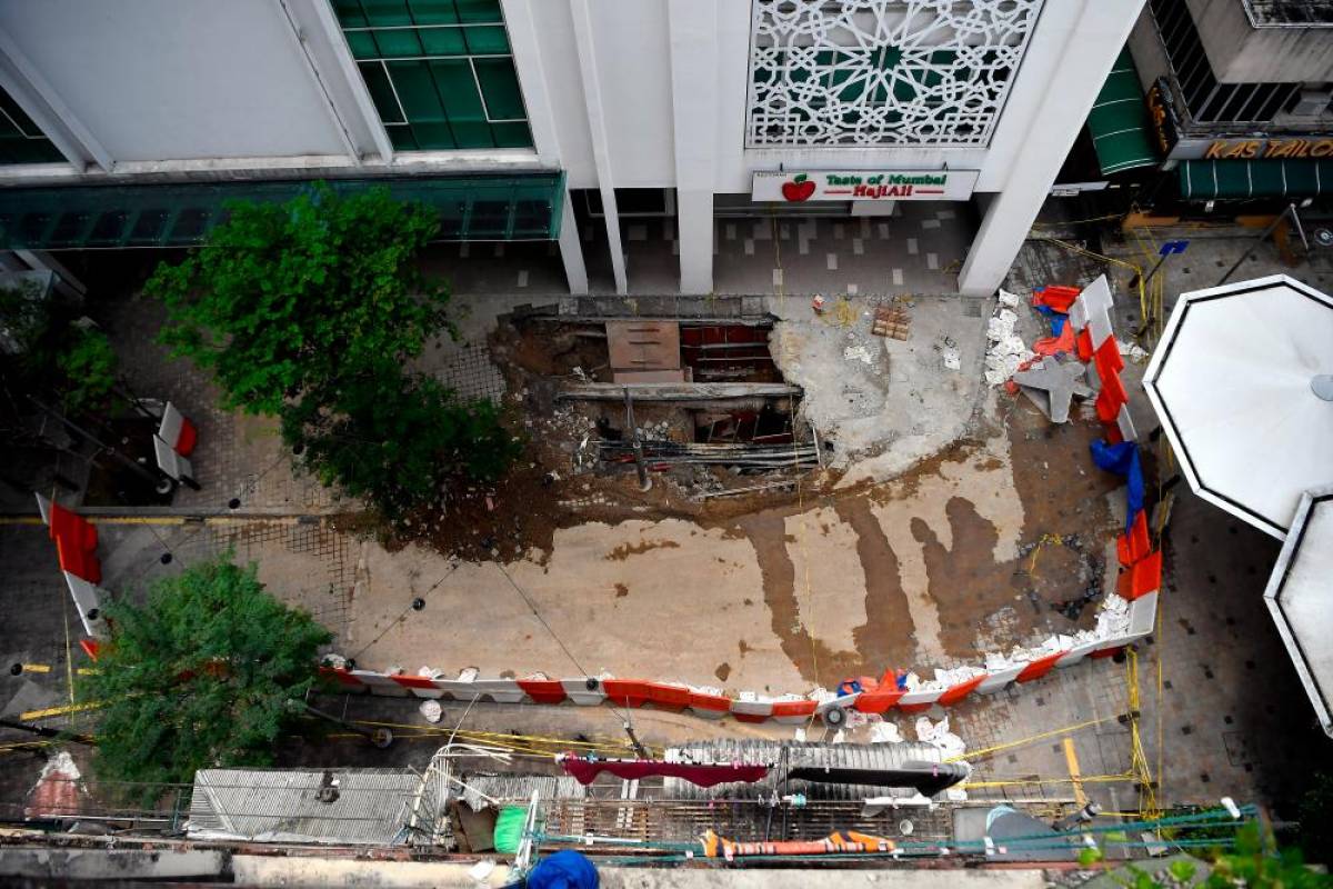 Sinkhole: Insident occurred due to human activities, weather and erosion of subsurface layer - NRES