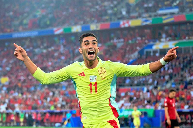 Spain complete perfect Euro 2024 group stage as Albania go out