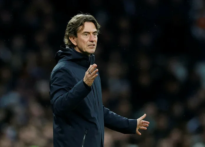 Spurs boss Frank addresses Romero's social media outburst