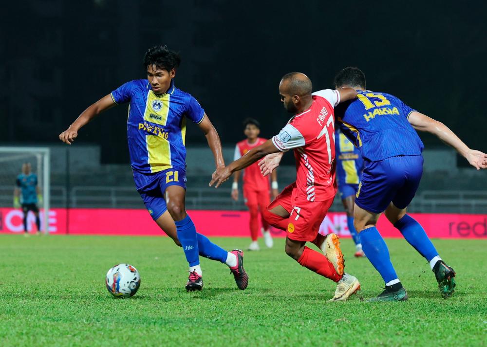 Sri Pahang kekal rekod tanpa kalah, Kedah naik ke posisi kedua