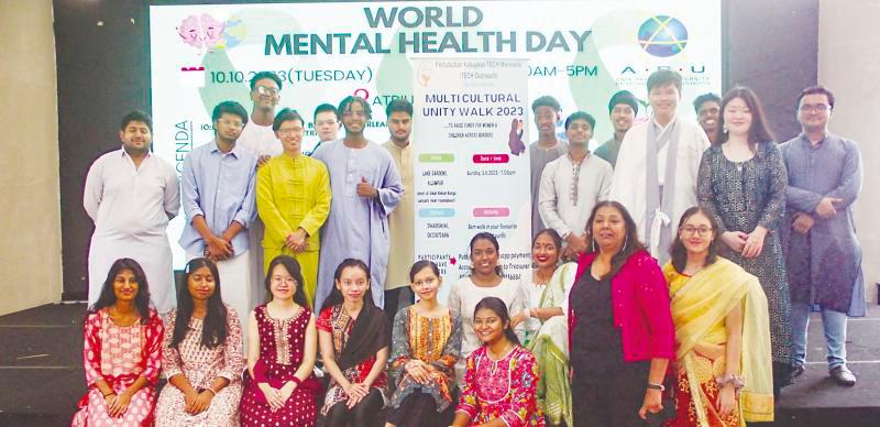 Students raise awareness on importance of mental health