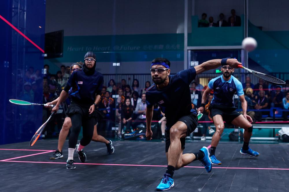 Sukan Asia: Syafiq-Sifa bawa pulang perak beregu campuran skuasy Sukan Asia: Syafiq-Sifa bawa pulang perak beregu campuran skuasy