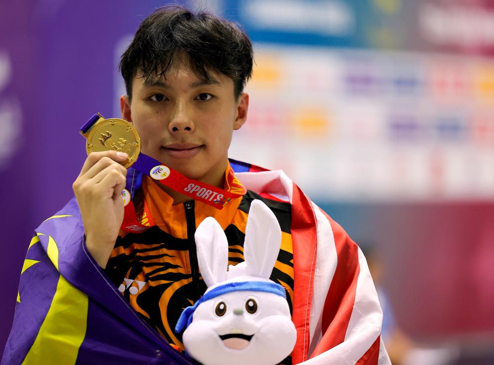 Sukan SEA: Hoe Yean sumbang emas sulung kem renang negara Sukan SEA: Hoe Yean sumbang emas sulung kem renang negara