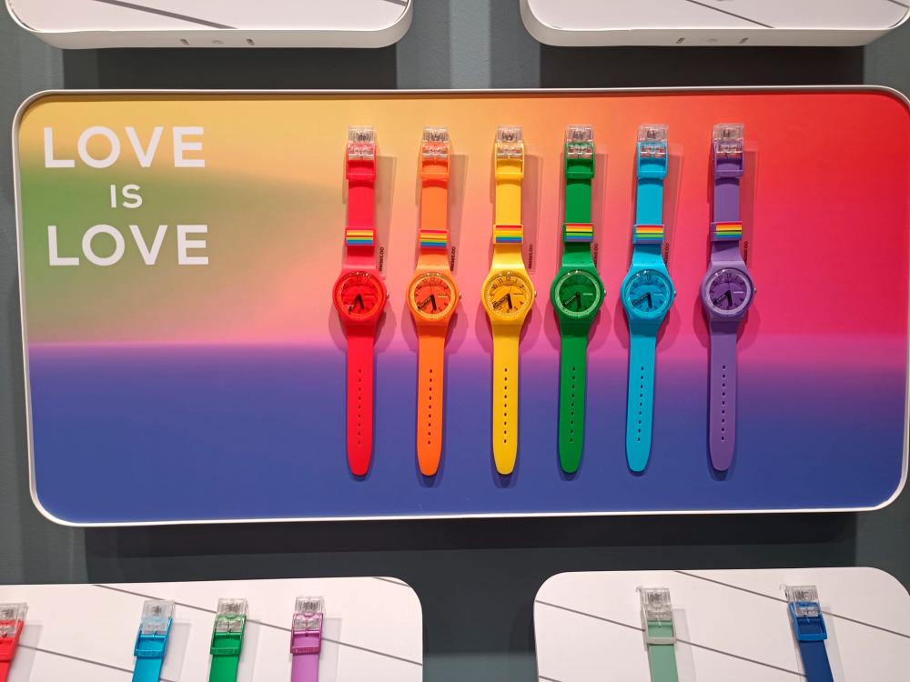 Swatch “Rainbow” themed watches still being sold online Swatch “Rainbow” themed watches still being sold online