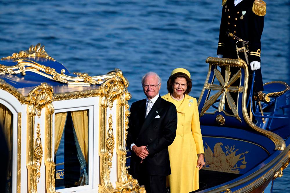 Sweden’s King Carl XVI Gustaf marks a half century on throne