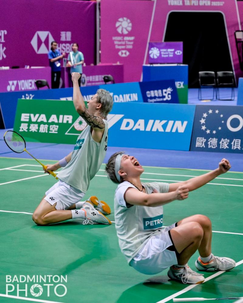 Tang Jie-Ee Wei crowned Taipei Open 2023 champions