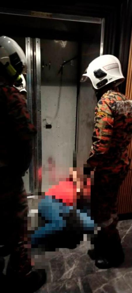 Technician killed as head crushed by lift door