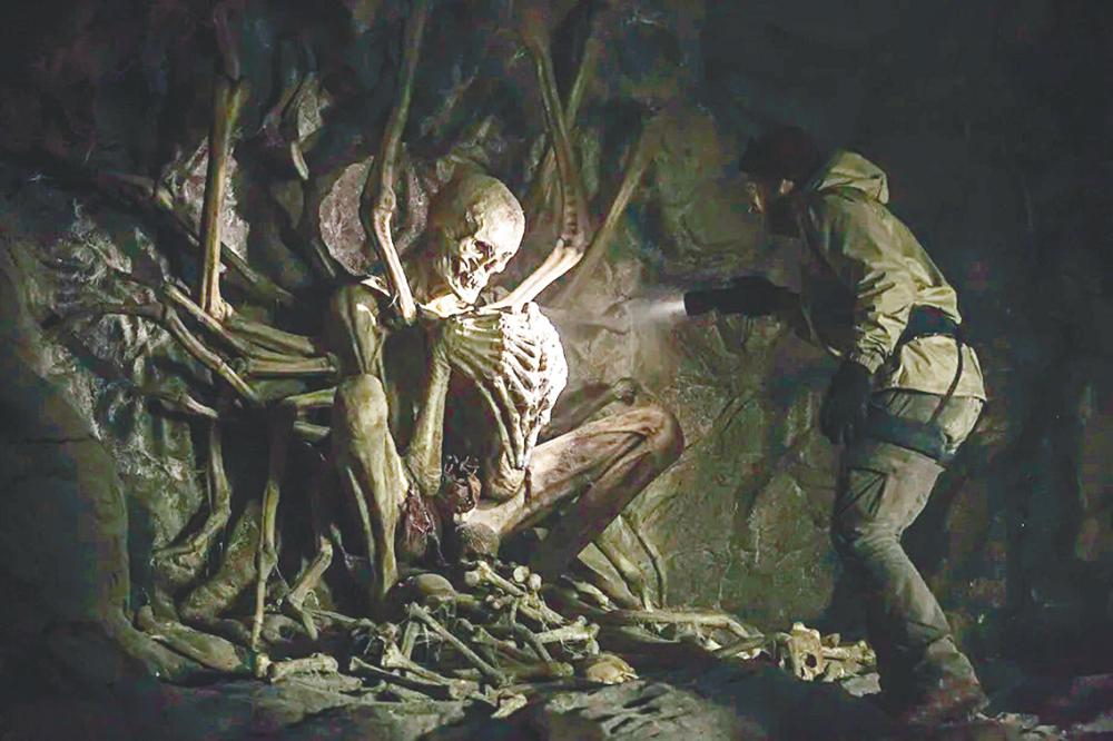 Terrifying and macabre