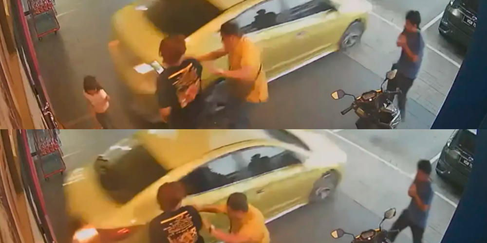Terrifying video of little girl hit by reversing car outside supermarket