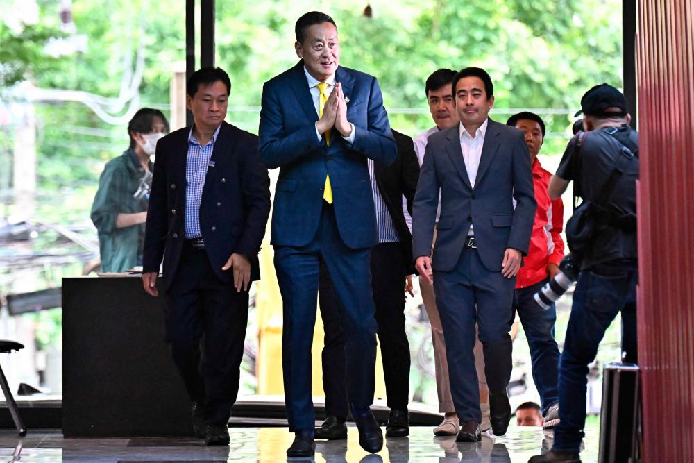 Thai Prime Minister Srettha Thavisin pledges monthly salary and allowance to charities
