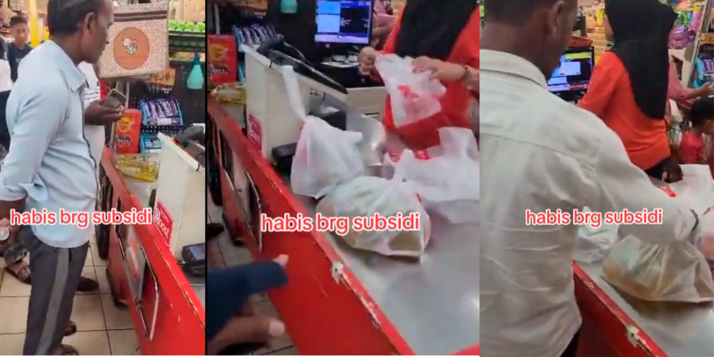 “This is only for Malaysians” - Customer accuses supermarket employees of allegedly selling polybag oil to foreigners