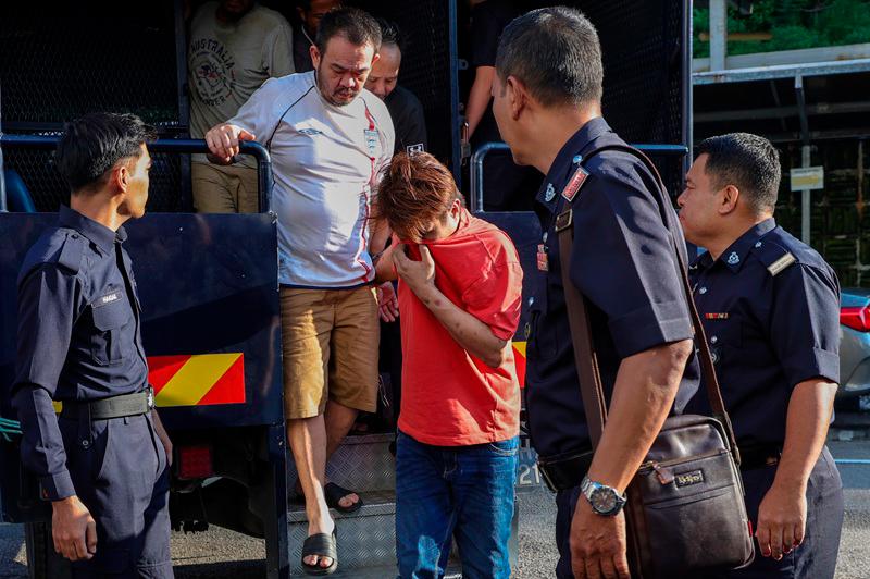 Three Geng Atan members charged with house burglary, possession of stolen property