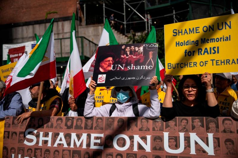 Tribute to late Iranian president at UN stirs anger Tribute to late Iranian president at UN stirs anger