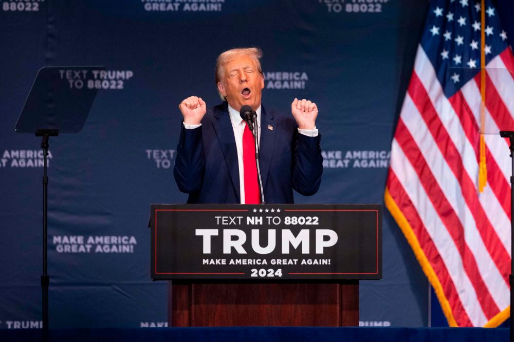 Trump’s darkening language sparks fears of violence