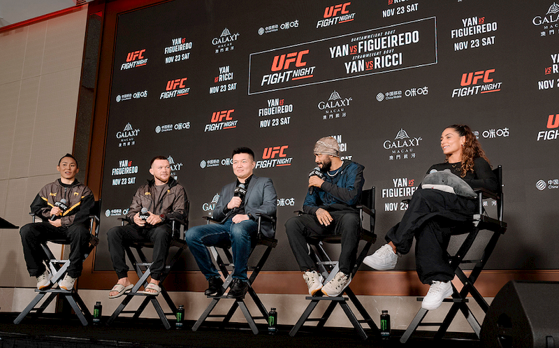 UFC® FIGHT NIGHT MACAU at Galaxy Macau A Thrilling Night of Fights Set for Galaxy Arena on November 23