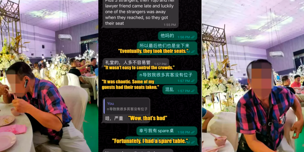 Uninvited ‘guests’ crash M’sian singer’s wedding for free food Uninvited ‘guests’ crash M’sian singer’s wedding for free food