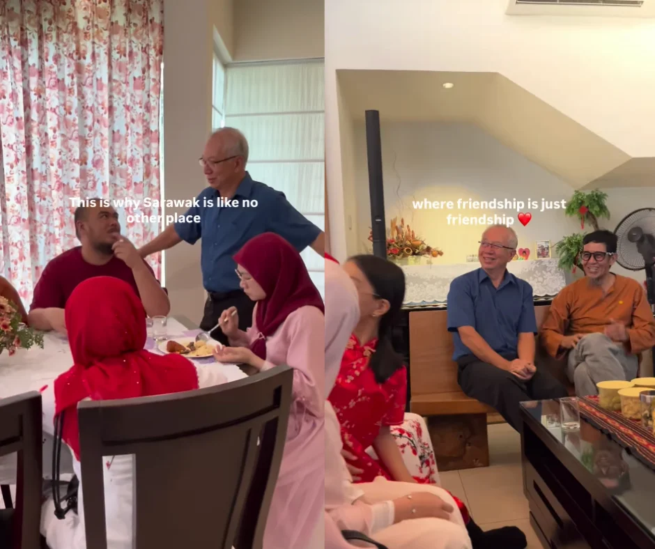 “So wholesome!” — Uncle’s halal CNY open house for Malay friend melts netizens’ hearts