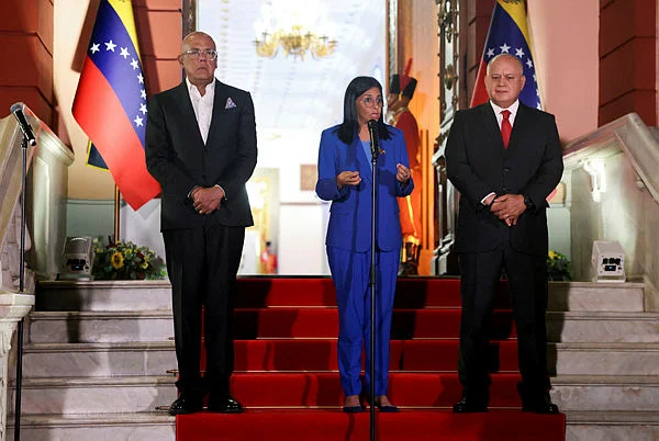 VENEZUELA-ASSEMBLY-AMNESTY-LAW Spain urges EU to lift sanctions on Venezuela's interim president after amnesty bill