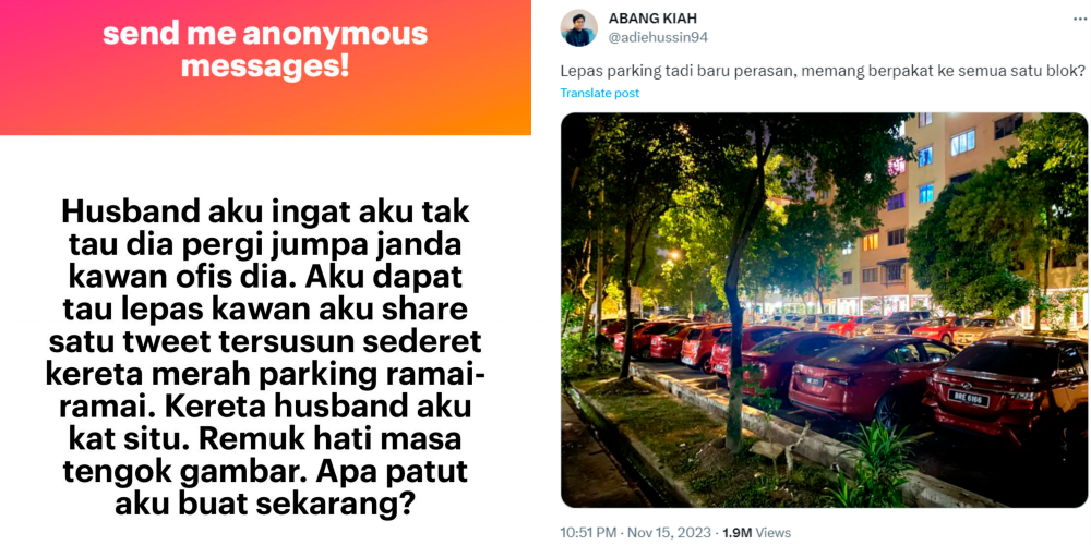 Viral post helps M’sian woman catch her husband at his female colleague’s flat 