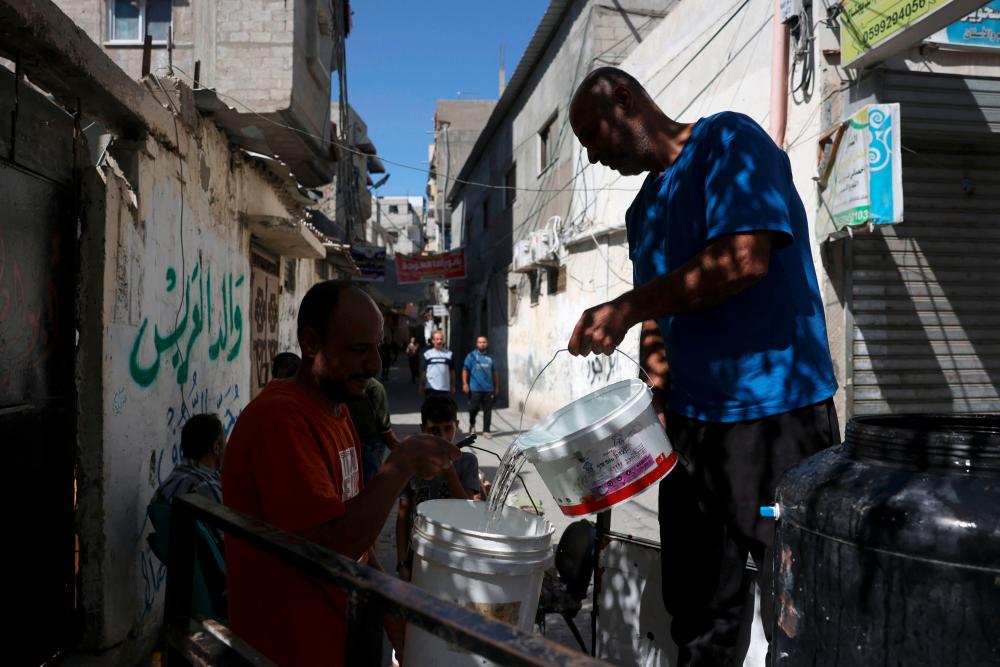 Water supply to southern Gaza resumed, says Israeli minister Water supply to southern Gaza resumed, says Israeli minister