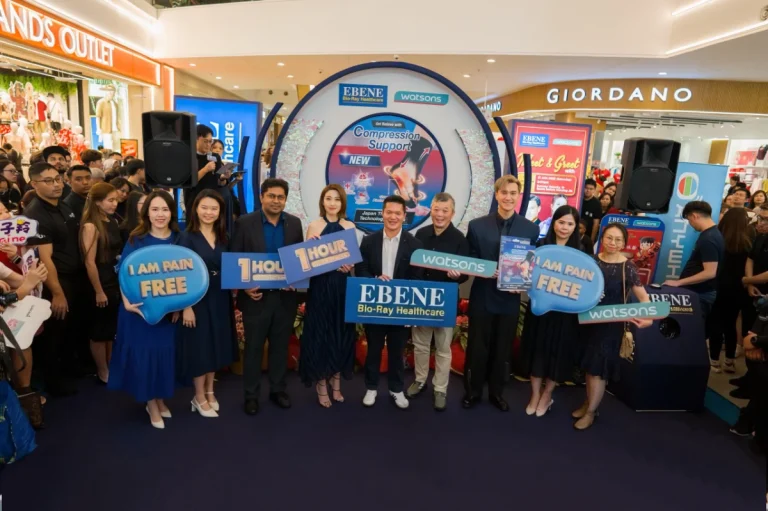 TVB Stars launch Ebene Foot Sleeve at Sunway Velocity Mall